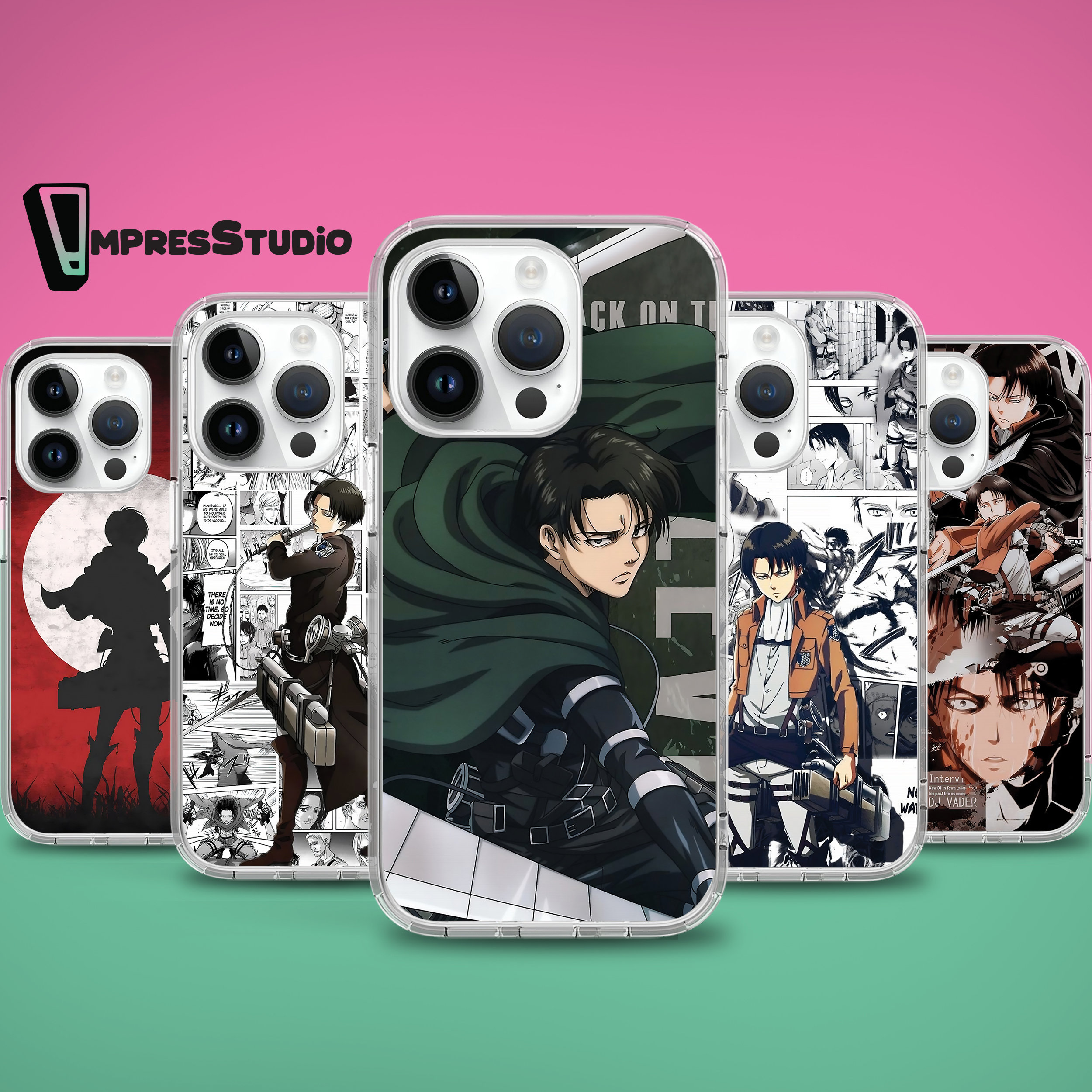 Attack on sale titan phone case
