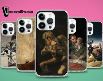 Francisco Goya Painting phone case for iPhone 16e 16 15 14 13 12 case for Samsung S25 S24 FE A16 A54 case for Pixel 9 8 7