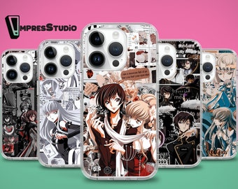 Japanese Anime phone case for iPhone case 15 14 13 12 11 case for Samsung S24 S23 FE S22 Ultra A55 A35 A15 case for Pixel 8 pro