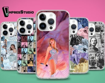 Taylor pop star phone case for iPhone case 15 14 13 12 11 case for Samsung S24 S23 FE S22 Ultra A55 A35 A15 case for Pixel 8 pro