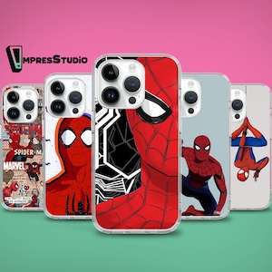 Spider-man phone case for iPhone 16e 16 15 14 13 12 case for Samsung S25 S24 FE A16 A55 A35 A15 case for Pixel 8 pro