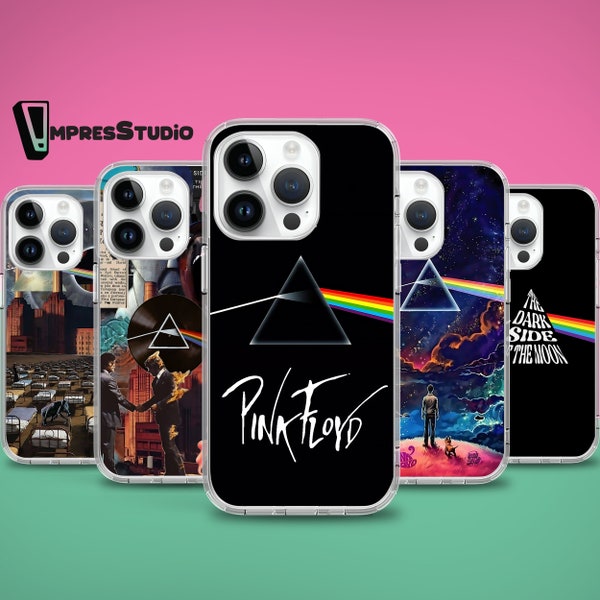 Étui pour téléphone Pink Floyd Rock Band 15 14 13 12 11 étui pour Samsung S24 S23 FE S22 Ultra A55 A35 A15 étui pour Pixel 8 pro