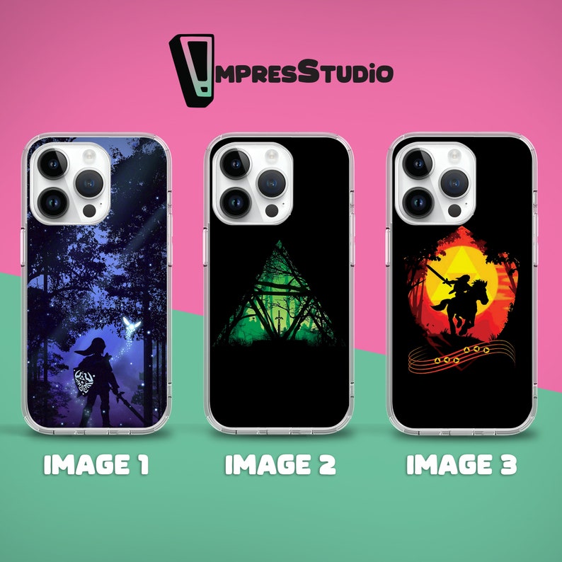The Legend of Zelda Video Game Phone Case for iPhone Case 15 14 13 12