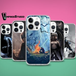 Indie Soulslike Videospiel Videospiel Handyhülle passend für iPhone 16e 16 15 14 13 12 Hülle für Samsung S24 FE A16 A55 A35 A15 Google Pixel 9 8 7