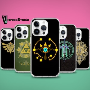 Étui pour téléphone de jeu vidéo The Legend of Zelda 16e 16 15 14 13 12 étui pour Samsung S25 S24 FE A16 A54 étui pour Pixel 8 pro