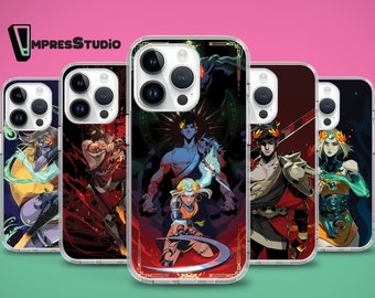Funda para teléfono con temática de videojuegos indie para iPhone 16e, 16, 15, 14, 13 y 12, funda para Samsung S25, S24 FE, A16 y A54, funda para Pixel 9, 8 y 7