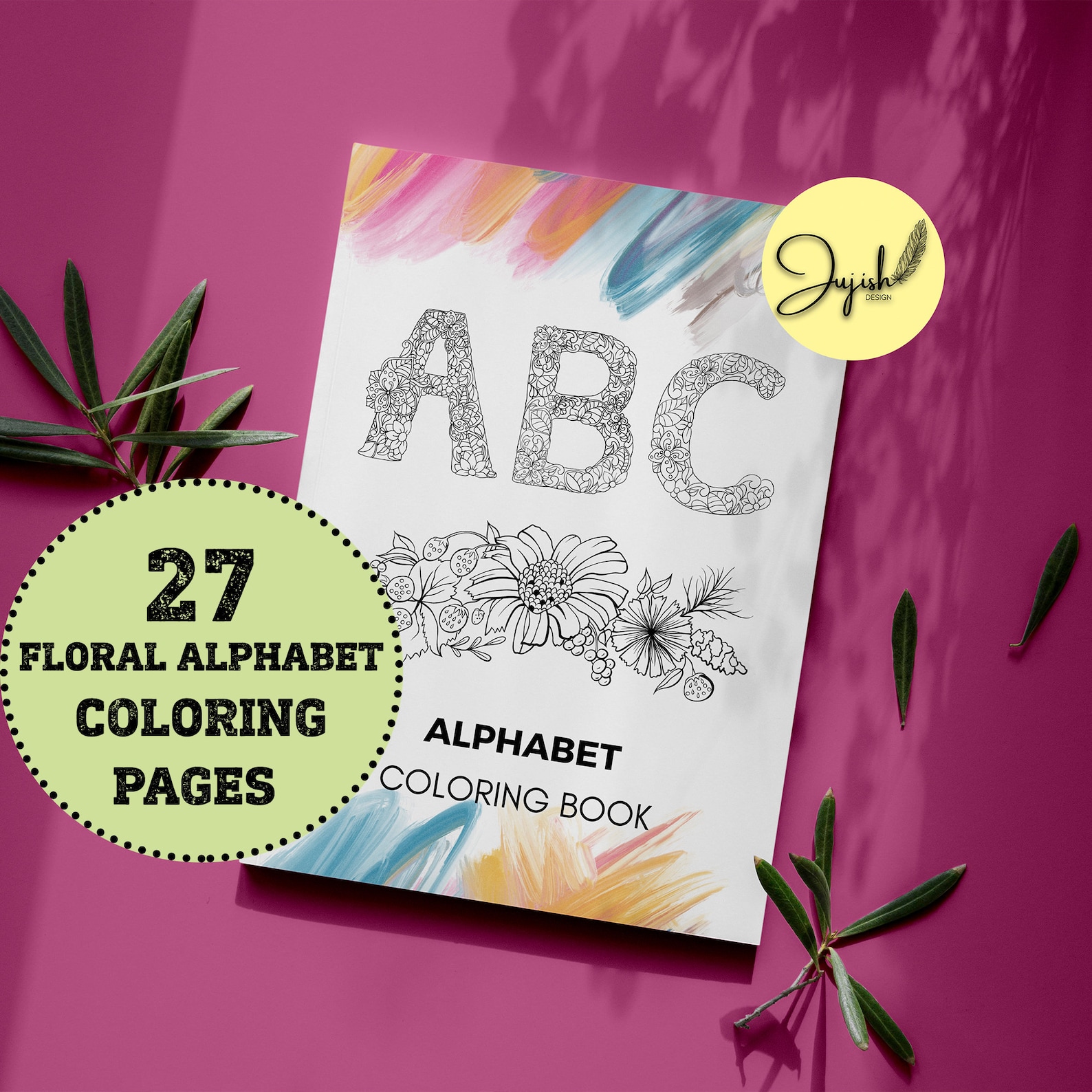Coloring Pages Alphabet Printable PDF Pages for Toddler Busy - Etsy
