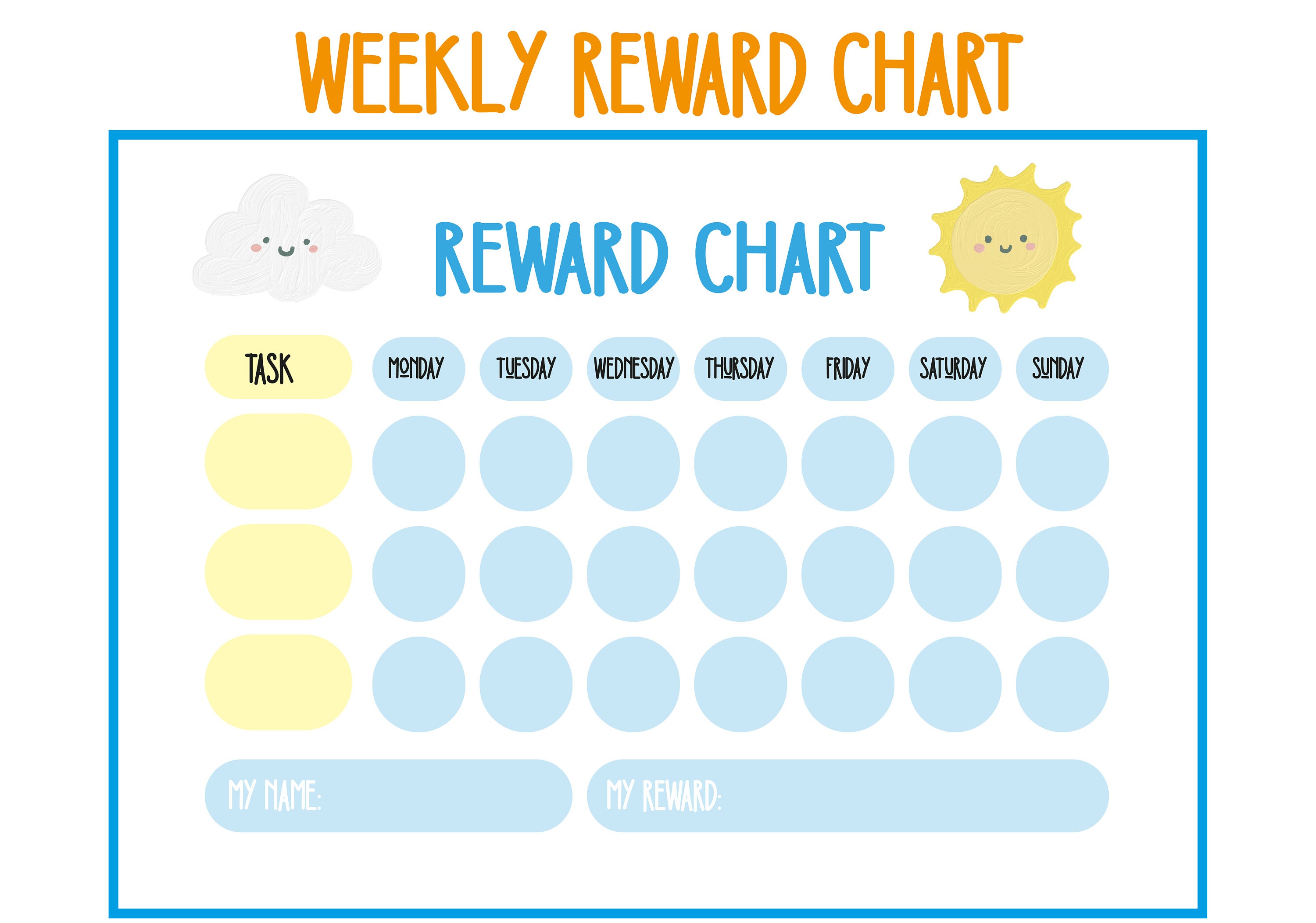Reward Chart For Kids Download Free Printables 42 OFF