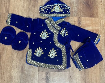 Nepali pasni sets for baby boy/ outfit for weaning ceremony/ Annaprasan brastra