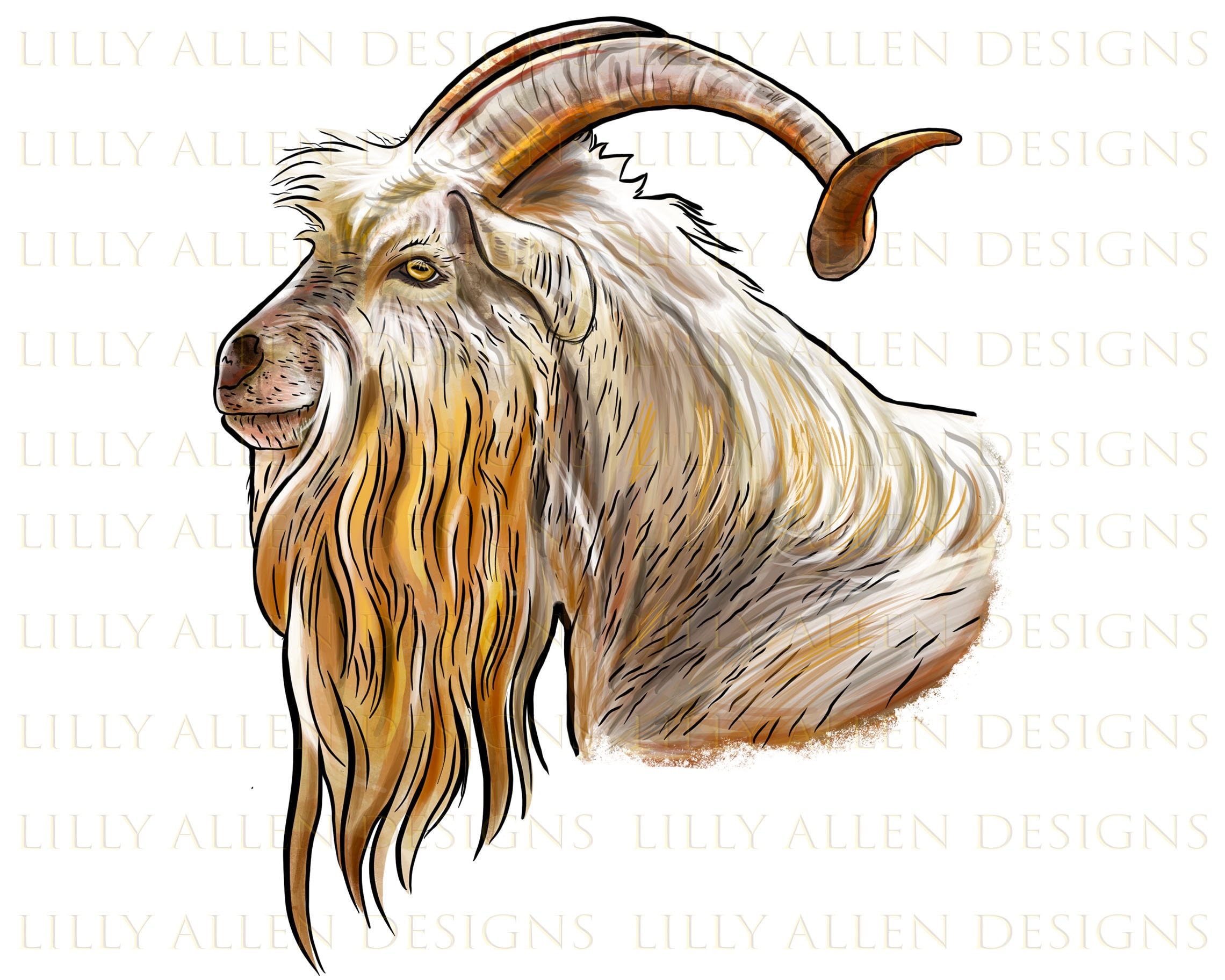 Kiko Goat Head Png Kiko Goat Pnggoat Png Sublimation Etsy