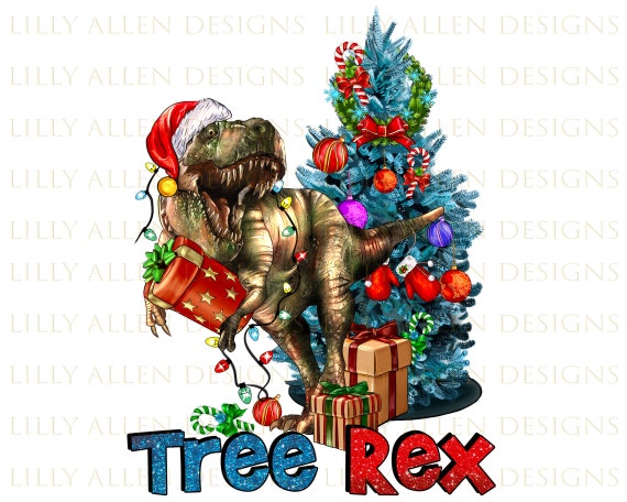 T rex dinosaur christmas tree Clearance