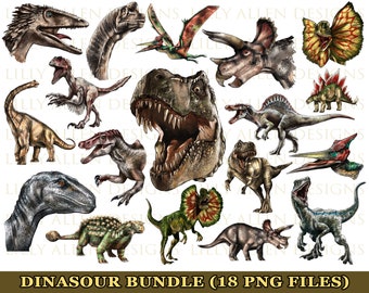 Dinosaur Bundle Png Sublimation Design, Set Of 18 Dinosaur Png, Hand Drawn Dinosaur Png, Animal Bundle Png, Pig Png, Digital Downloads