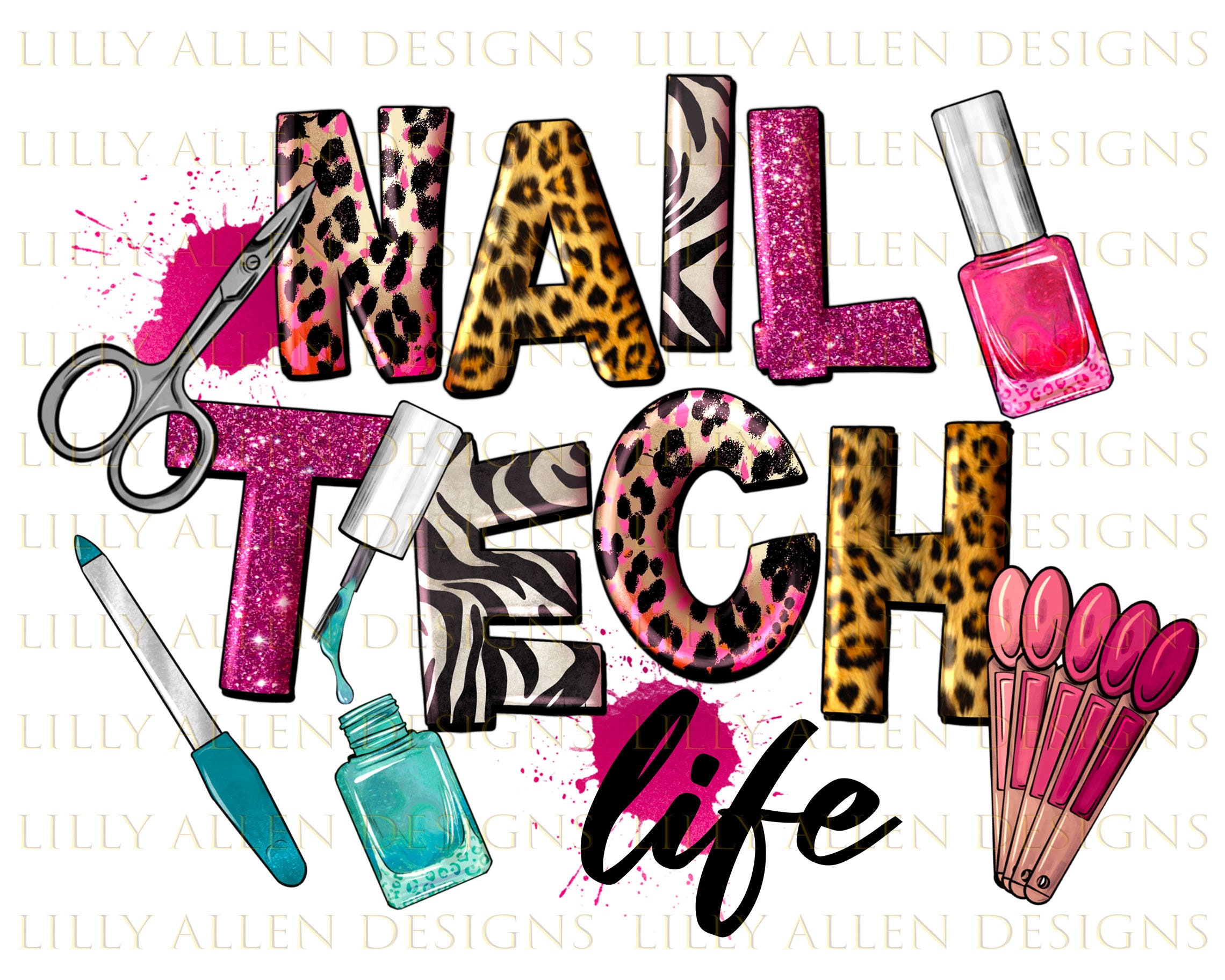 Nail Artist Clipart