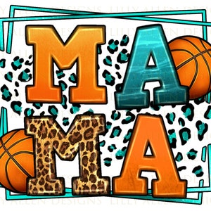 Leopard Basketball Mama Png Sublimation Design, Basketball Png, Sports Mama Png, Western Mama Png, Basketball Ball Png, Sports Png Download