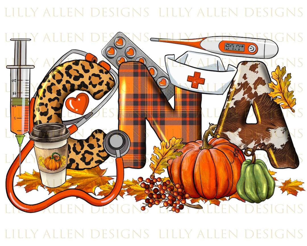 Fall CNA Certified Nursing Assistant Png Sublimation Design Etsy Fall CNA Certified Nursing Assistant Png Sublimation Design Etsy