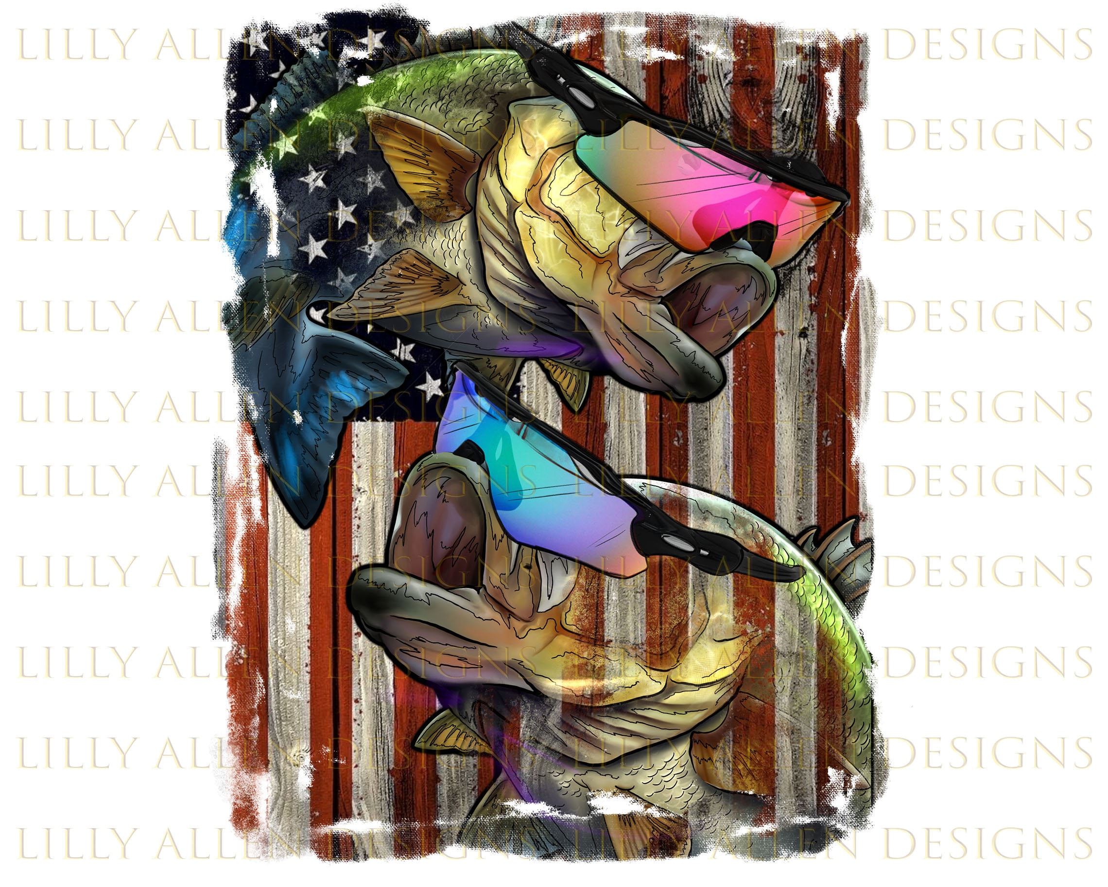 American Flag With Bass Fish Png, Usa Flag Png Sublimation Design, Usa Bass  Png, 4th Of July Png, Bass Fish Png Digital Downloads