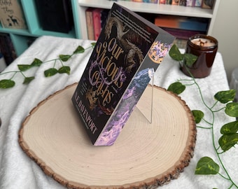 Our Vicious Oaths by NE Davenport with sprayed edges
