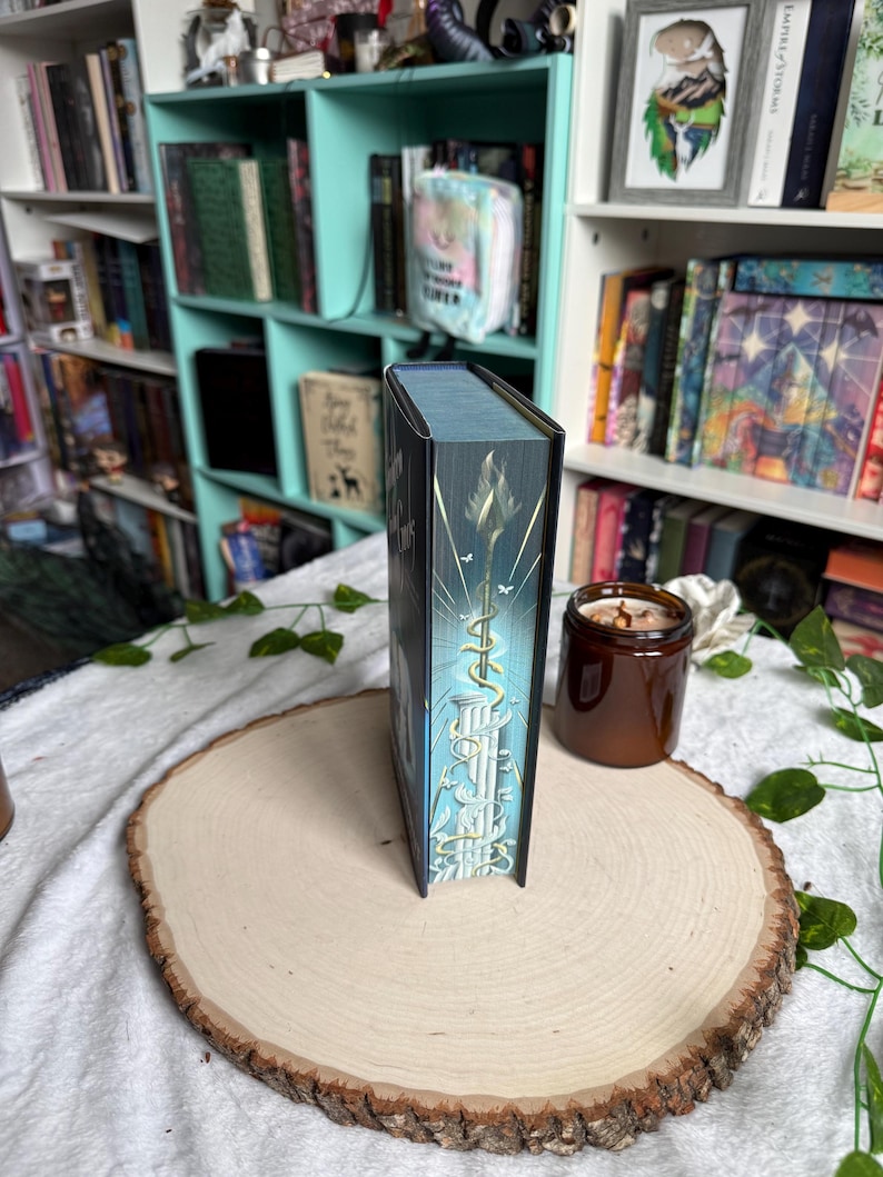 War of Lost Hearts Series by Carissa Broadbent with sprayed edges. Daughter of No Worlds, Children of Fallen Gods. image 5
