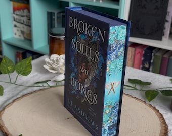 Broken Souls and Bones by LJ Andrews | Custom Sprayed Edges