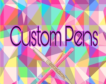 Custom/ Water Pens/specialty pens