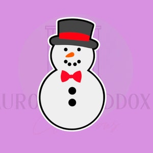 Bonhomme de neige #2 | Emporte-pièce