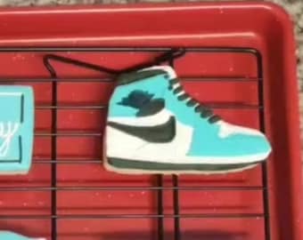 Cortador de galletas con forma de zapatilla de tenis