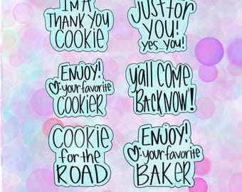 Gracias por su pedido Galleta / Cortador de galletas