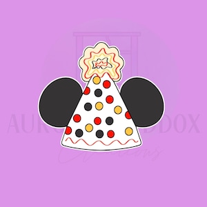 Mouse Party Hat | Cookie Cutter