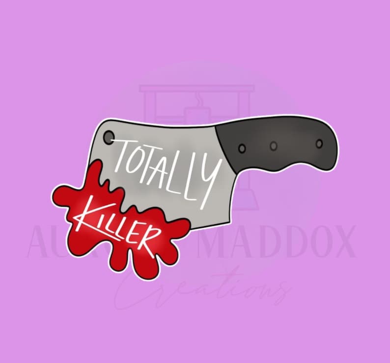 Butcher Knife Blood | Cookie Cutter - Etsy