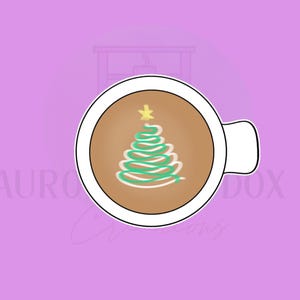 Coffee Top view | Cookie Cutter