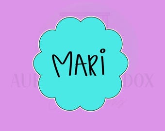 Mari Plaque | Cookie Cutter