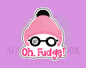 Oh Fudge Plaque | Cookie Cutter