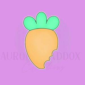 Easter Carrot Bite Cookie Cutter