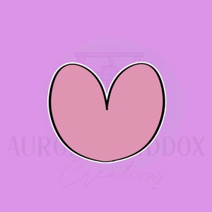 Cute Heart #1 Cookie Cutter