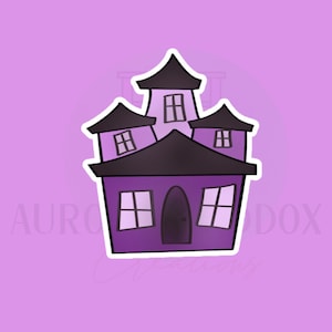 Haunted House #2 Cookie Cutter