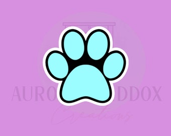Paw Print #2 Cookie Cutter;