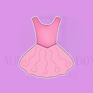 Ballett-Kleid-Ausstechform