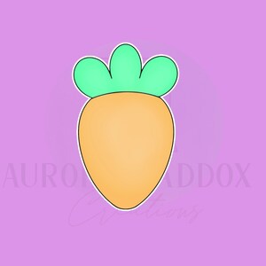 Easter Carrot Cookie Cutter