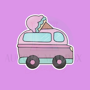 Ice Cream Truck #2 Cookie Cutter