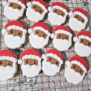 Cortador de galletas de Papá Noel