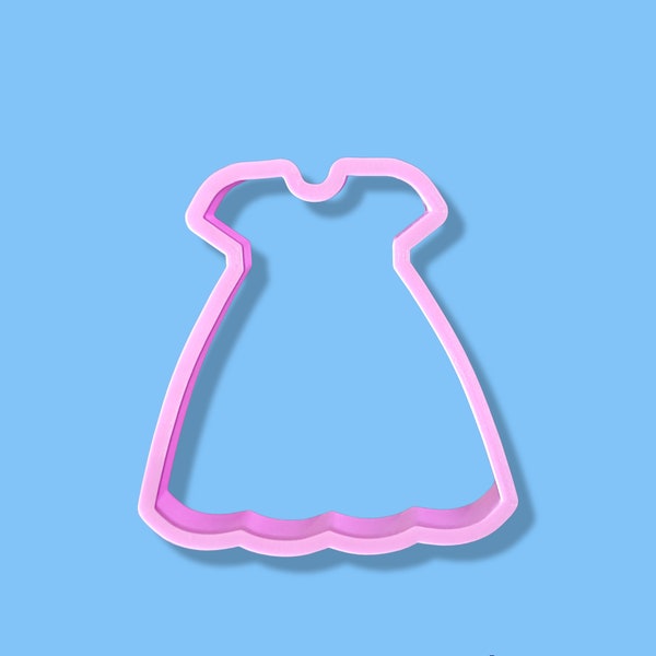 Christening Gown Cookie Cutter Etsy