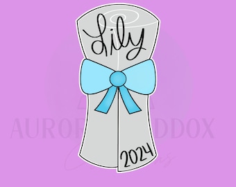 Diploma with Ribbon | Cookie Cutter