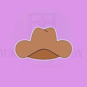 Cowboy Hat Front Cookie Cutter