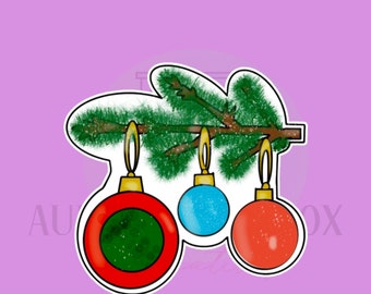 Ornament Branch Cookie Cutter