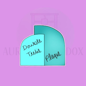Double Teelie Plaque | Cookie Cutter
