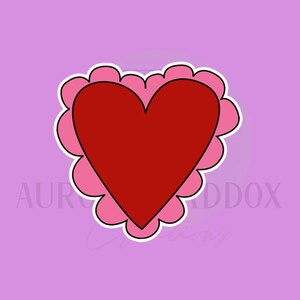 Scalloped Heart Cookie Cutter