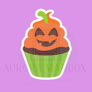 Whipped Pumpkin Cupcake Cookie Cutter