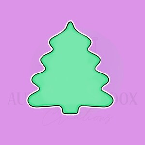 Ruffled Christmas Tree Cookie Cutter