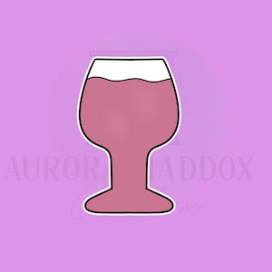 Wine Glass Cookie Cutter