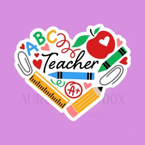 Teacher Heart Cookie Cutter